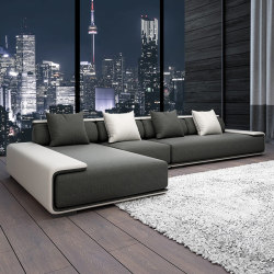 Fabric Sofa Living Room 2025 New Style Simple Modern Accessible Luxury Large Apartment Technology Cloth L-Shaped Imperial Concubine Combination Cotton and Linen