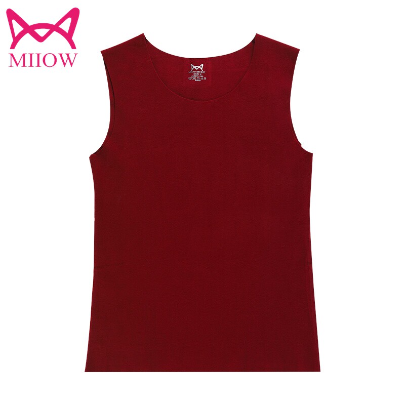 Cat lady with no marks and warm vest woman in the bottom lap in lap and winter double face mill with thick double face velvet without sleeves