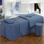 phương pháp điều trị bông denim bedspread vẻ đẹp vẻ đẹp cao cấp đơn giản dày SPA giường massage bìa có thể được tùy chỉnh - Trang bị tấm