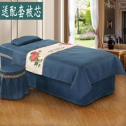 Châu Âu cao cấp bông denim bedspread vẻ đẹp thẩm mỹ viện massage toàn thân bộ đơn giản phổ biến của custom-made khăn trải giường - Trang bị tấm