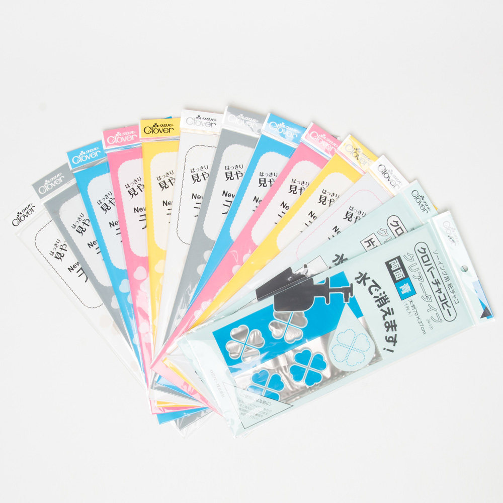 Clover Japan Imported Cola Cloud with Double-sided Water Reduce Paper Transfer Paper Cloth Painting Paper