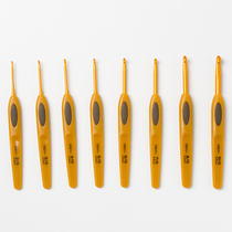 Japan imported CLOVER cola tools Cola crochet 42-606 single imported crochet golden crochet