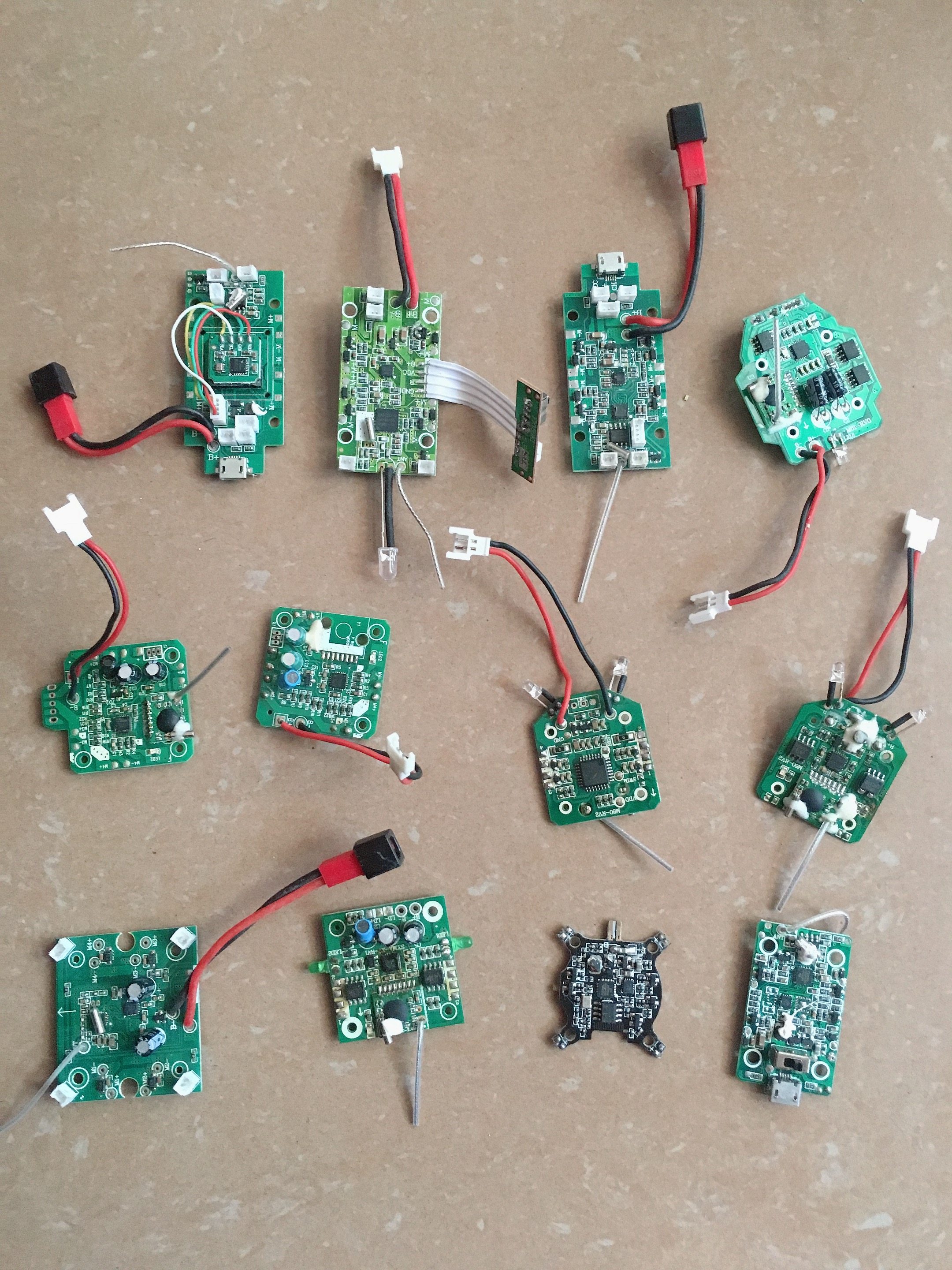 DIY Quad Axis Drone Toy Drone Remote Control 1 4 Inch Socket Wrench Professional Quad Axis Aircraft Spare Parts Motherboard