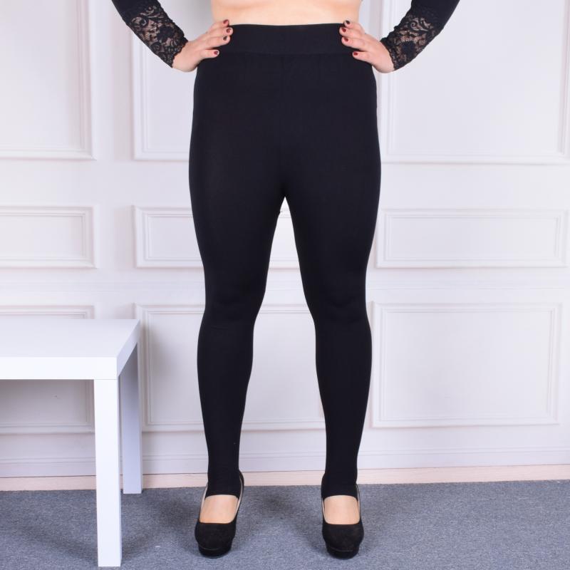 Mùa xuân mới 2018 cộng với phân bón Quần legging XL cho phụ nữ mặc quần lửng mỏng 200 kg eo cao béo mm bước chân quần quần lót nữ