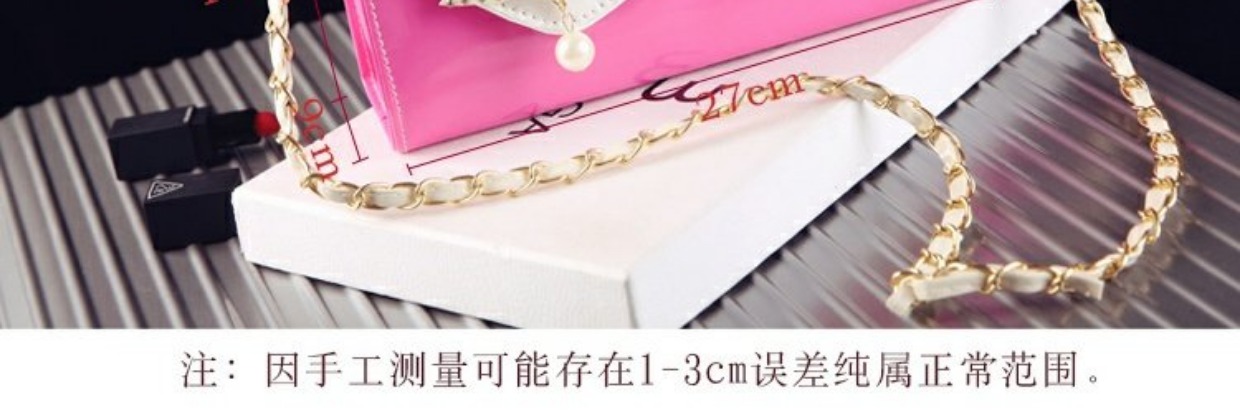 Bản gốc 2018 mới nơ nhỏ túi vuông chuỗi túi đeo vai chéo túi xách nữ tote túi thủy triều túi xách công sở nữ