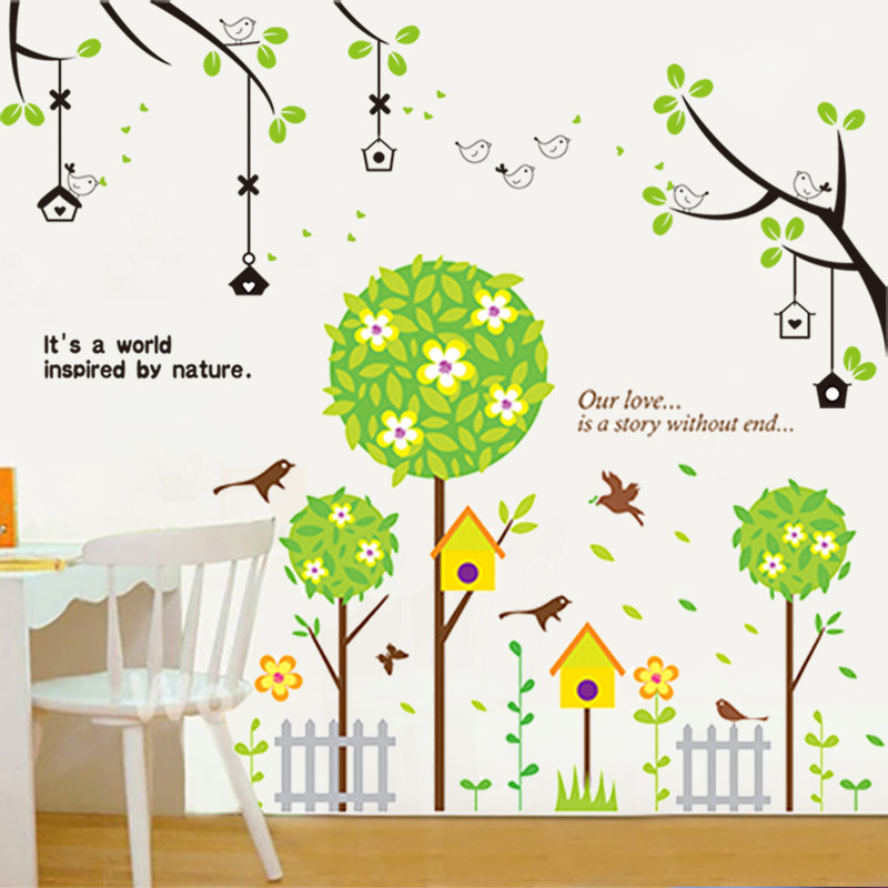 Simple fresh living room TV corridor wallwall with personality abstract wall plate