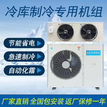 Cold Storage Freezer Group Full Set Equipment 220v3p 4p 8p Frozen Refrigerated Small Brands Compressor Pack Mount