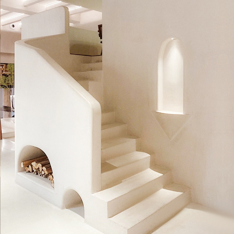 Morocco Microcement Wall in one-body paint indoor and outdoor art paint clean water background wall industry minimalist wind