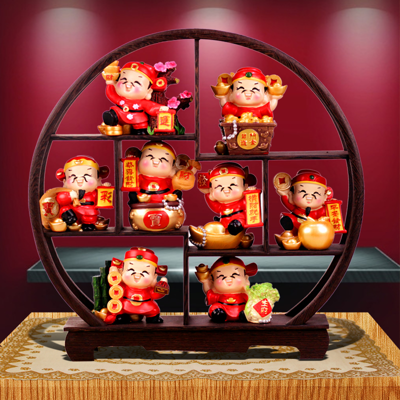 DAYU Jiaxi DAYU God of Wealth, ornaments, housewarming, opening, gift-giving living room, entrance, cash register, treasure ornaments