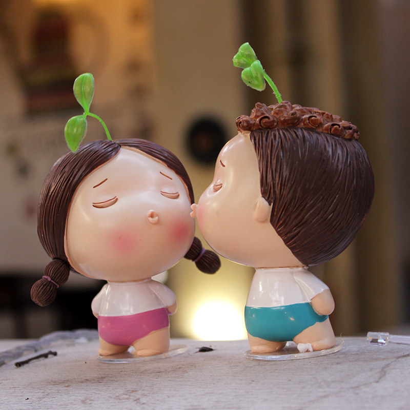 Tanabata Valentine's Day Birthday gift to send girlfriend creative home bedroom decorations Living room desktop ornaments Couple