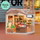 rolife Ruolai Super World Store Handmade diy Хижина в сборе Модель Игрушки Образовательный строительный блок Подарок девочке mini 3