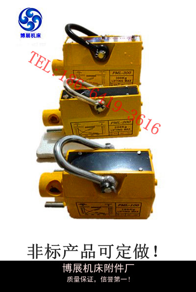 Permanent magnet hoist permanent magnet suction cup hoist 0 1T suspension Magnetic hanging heavy disk 0 1 ton Disk 100K