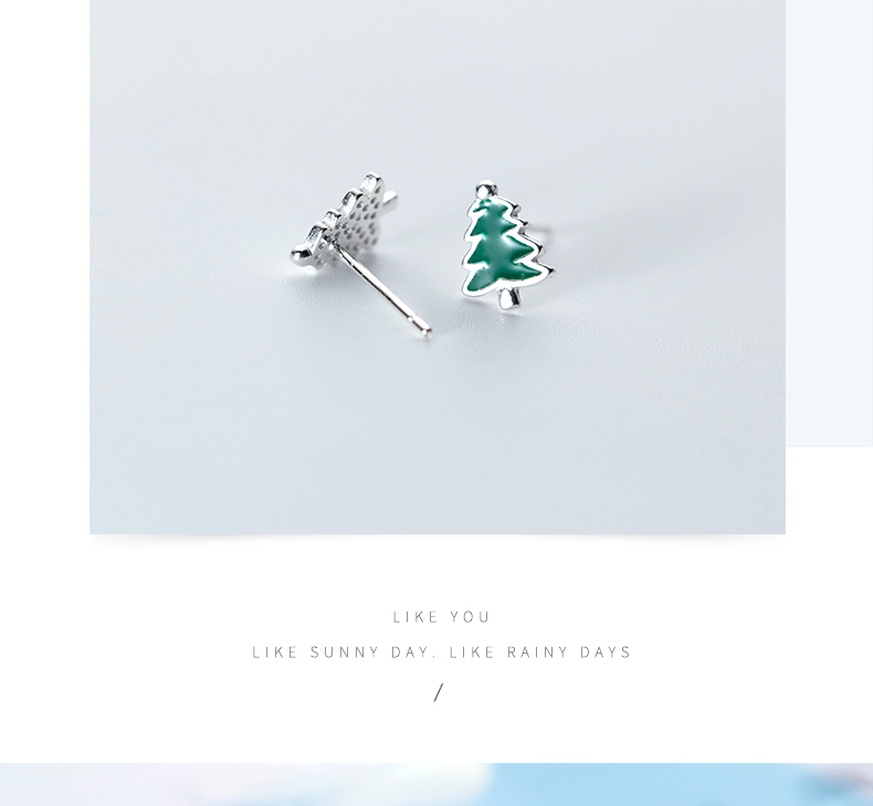 Pendientes de árbol de Navidad Imagen 2