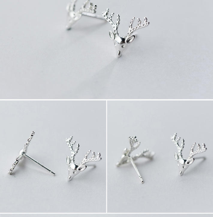 Fashionable Silver Earrings