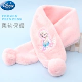 Дисней, детский зимний удерживающий тепло ветрозащитный шарф для принцессы