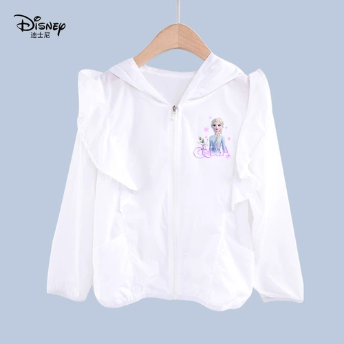 Дисней, детская ветровка, солнцезащитный крем, одежда для защиты от солнца для принцессы, подходит для подростков