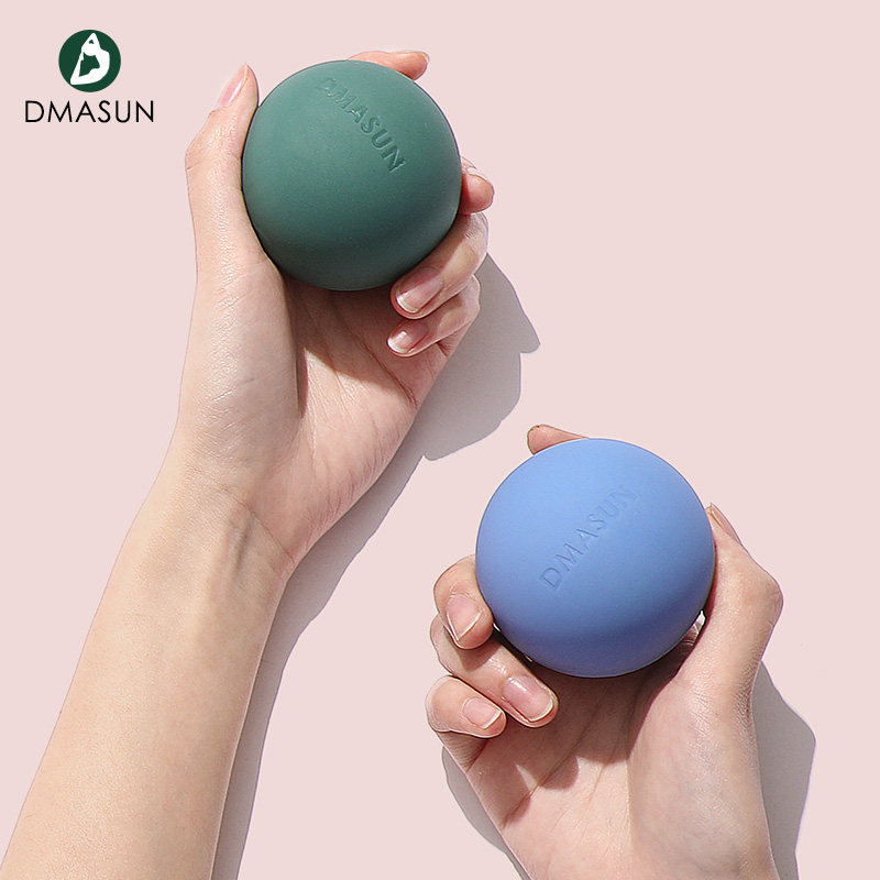 Fascia Ball Foot Massage Muscle Relaxation Perm Ball Foot Yoga Meridian Rehabilitation Cervical Membrane Peanut Ball Double Ball Female
