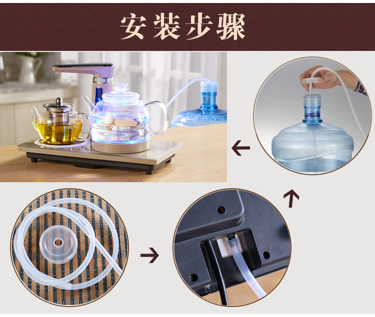 ấm đun nước siêu tốc loại nào tốt Xinfei Hoàn toàn tự động ấm đun nước điện ấm đun nước thủy tinh đặt ấm đun nước gia đình - ấm đun nước điện siêu tốc