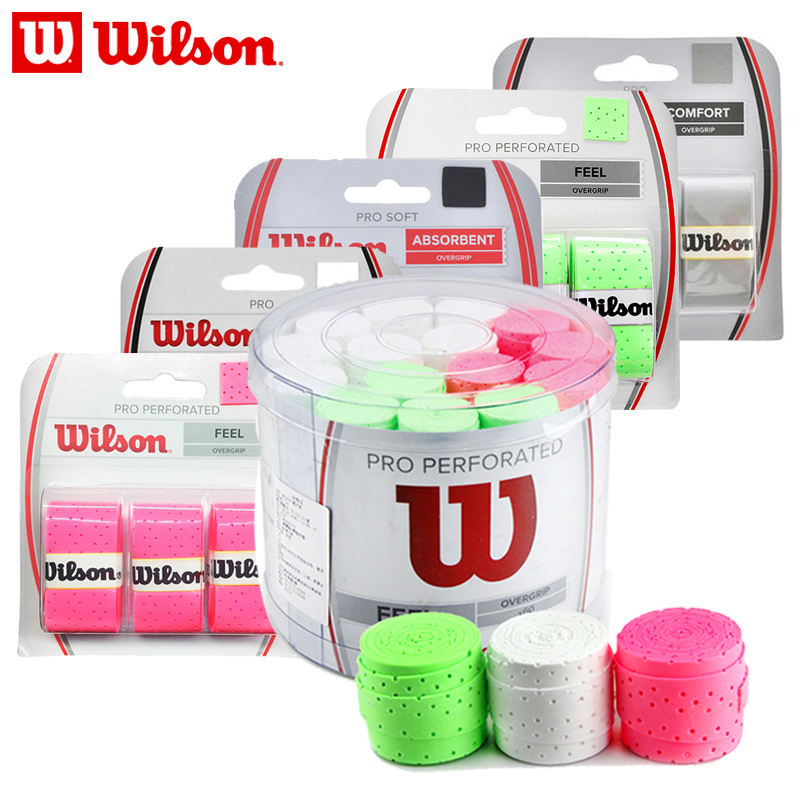 Full of 5 Wilson tennis racket French tennis racket hand glue WRZ4007 badminton racket breathable sweat-absorbing belt