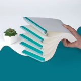 Двусторонная интеллектуальная книга, утепленная заметка для школьников, 2 шт, ручная роспись