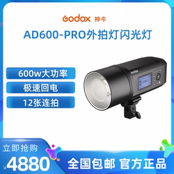 Godox AD600 PRO 야외 촬영 조명 플래시 고속 동기화 TTL 고속 연속 촬영 2.4G 내장 X 수신기