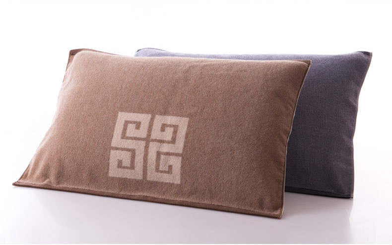 2 vé! Đầm cotton đôi gối vàng thật mềm và dày Khăn gối đơn S2206 áo gối