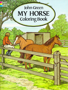 【预售】My Horse Coloring Book