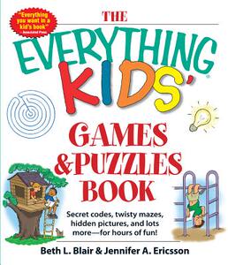 【预售】The Everything Kids Games & Puzzles Book: Secret