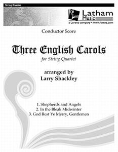 【预售】Three English Carols for String Quartet - Score