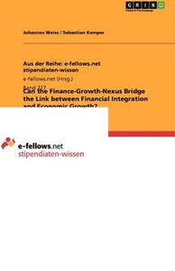 【预售】Can the Finance-Growth-Nexus Bridge the Link Between