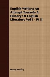 【预售】English Writers: An Attempt Towards a History of