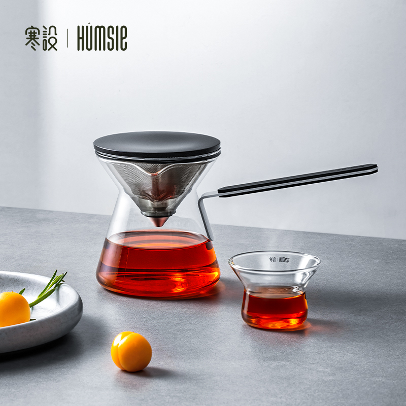 Cold Setting Magnetic Attraction Flutter Cup Glass Bubble Teapot Tea Water Separation Teapot Home Office Filter High-end Tea Maker-Taobao