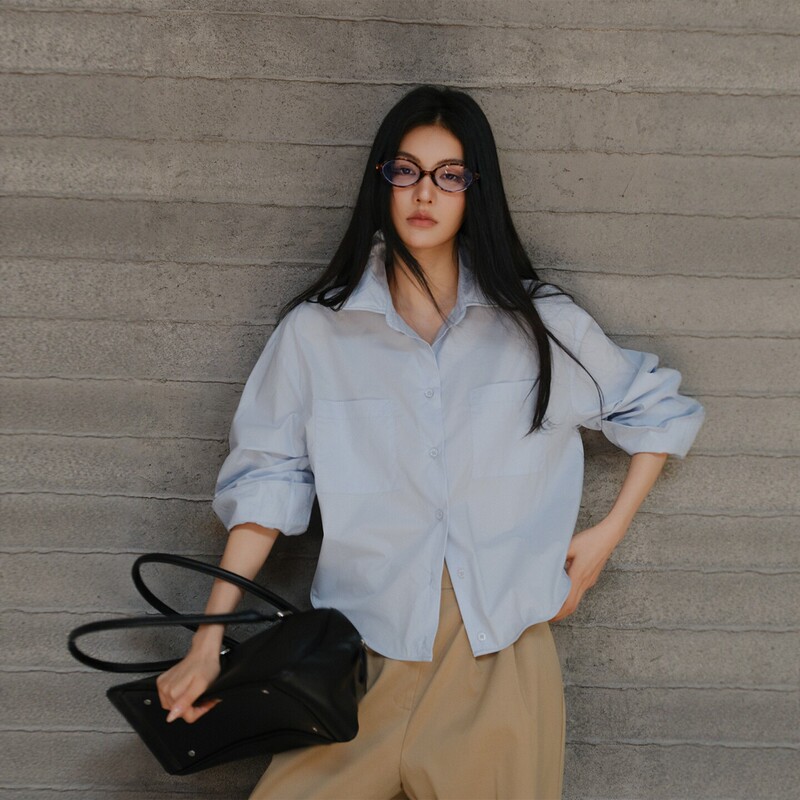 Fresh up Flexible High-Stretch Aluminum Wire Fun-Shaped Long-Sleeve Shirt for Women, Shapeable Loose Short Commuter Shirt Fresh up Flexible High-Stretch Aluminum Wire Fun-Shaped Long-Sleeve Shirt for Women, Shapeable Loose Short Commuter Shirt