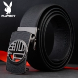 Playboy, ремень, кожаные штаны, подарочная коробка, из натуральной кожи, воловья кожа