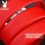 Playboy, ремень, оберег на день рождения, кожаные штаны, из натуральной кожи, воловья кожа, подарок на день рождения