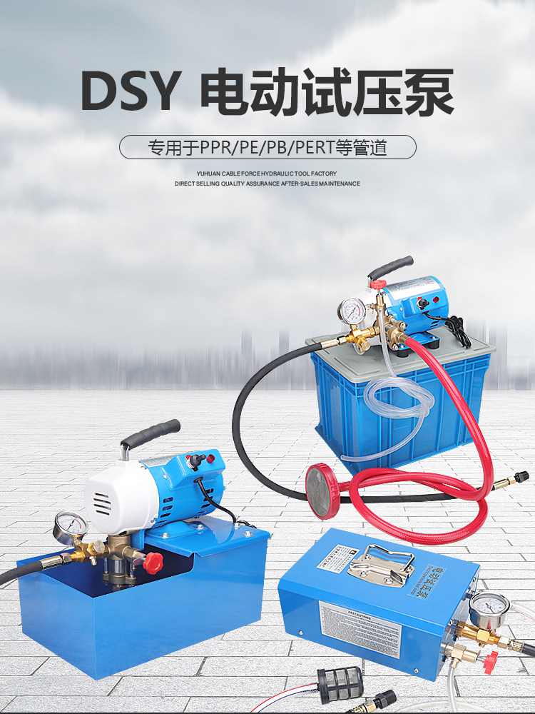 ZZ8N批发手提式电动试压泵 DSY-60/25/100管道试压泵 打压泵 测试-阿里巴巴