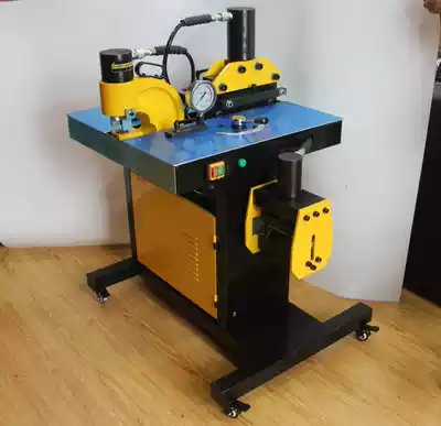 150 three-in-one bus bar processing machine bus bar processing machine copper row processing machine hydraulic punching machine bending machine
