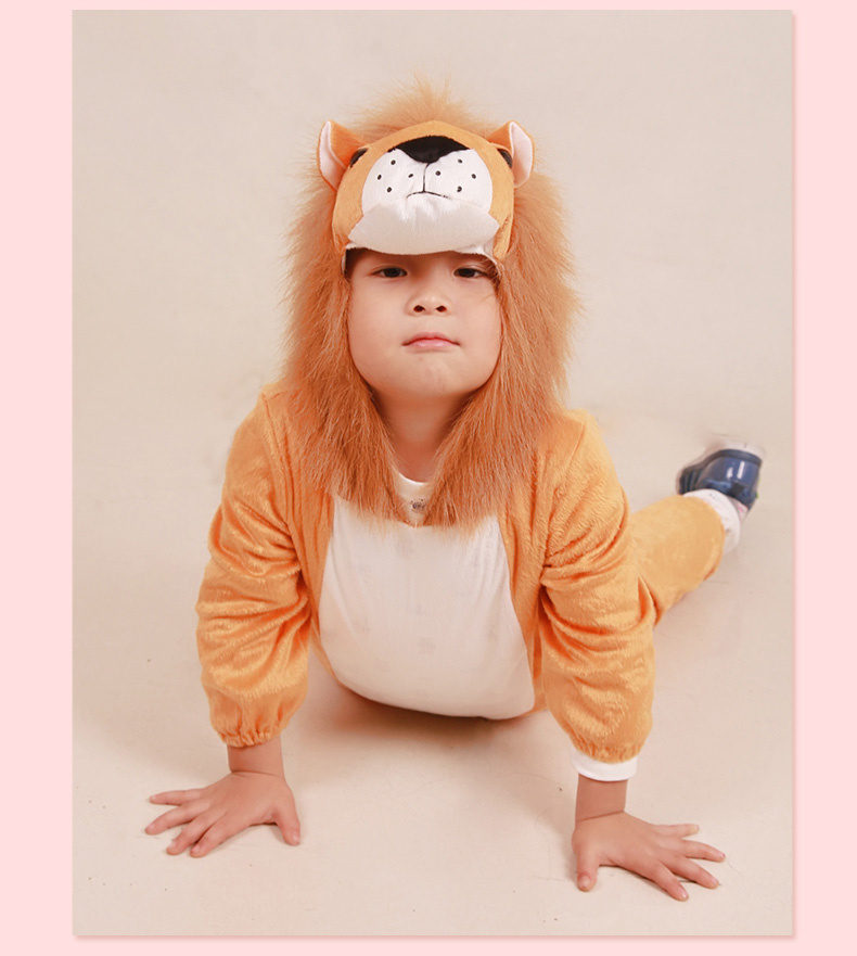 Trang phục động vật trẻ em Trang phục động vật trẻ em jumpsuit 12 Cung hoàng đạo biểu diễn trang phục Giáng sinh bộ noel cho bé