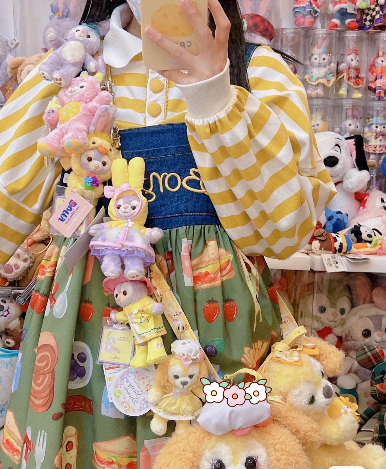 痛バッグ 上品クリアホール ショルダーストラップ