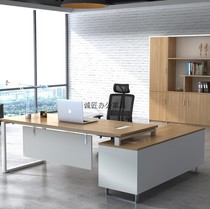 Hangzhou office furniture simple supervisor desk manager desk and chair boss desk desk president office computer desk and chair combination