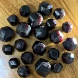 Натуральная вода, кварц, бордовая природная руда, образец руды из граната, детский аксессуар, DIY, обучение