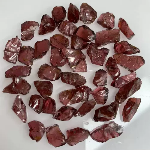 Натуральная природная руда из граната, цветочный горшок, учебный образец, китайская шпилька