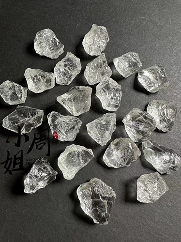 Натуральный белый белый кварц, природная руда для влюбленных, подвеска, 2-3см, DIY