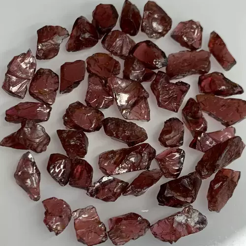 Натуральная природная руда из граната, цветочный горшок, учебный образец, китайская шпилька, DIY