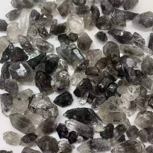 Натуральная вода, призрачный кварц, аксессуар, 38, 128 грамм