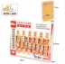 1-2-3 tuổi trẻ em trẻ em trẻ em câu đố giáo dục sớm đồ chơi cậu bé bằng gỗ xây dựng khối 4-5-6-7-8 cô gái - Khối xây dựng Khối xây dựng