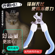 Dog nail clippers dog nail clippers pet scissors big and small dog Teddy golden cat nail clippers supplies