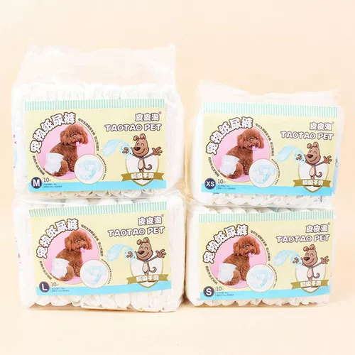 Пятницы для подгузников собаки Тедди биологические штаны одноразовая моча, сырость, противозачаточная санитарная салфетка, лунные меридианские брюки.