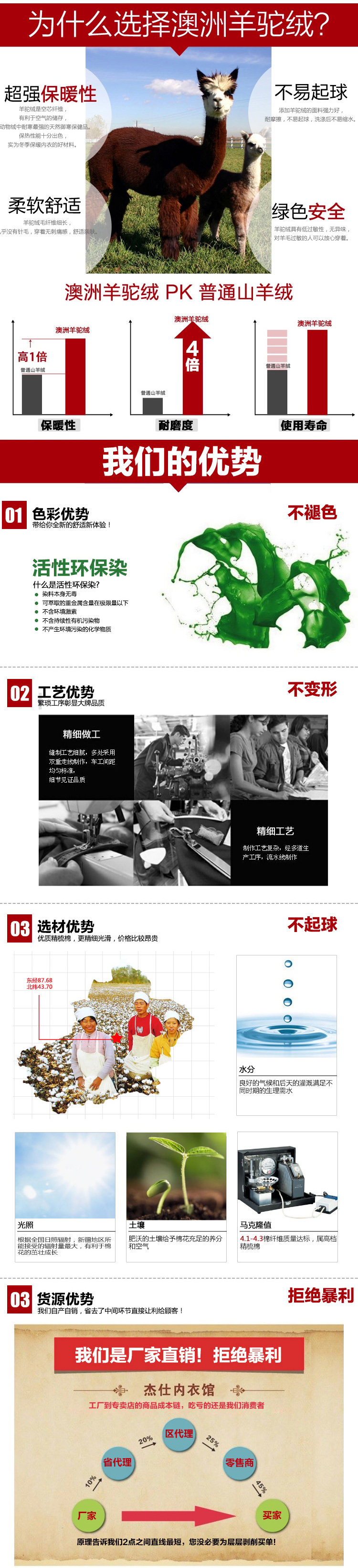 Sous-vêtement chaud jeunesse BX-6666 en coton - Ref 716631 Image 9