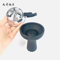 Серебряная ручка, силиконовая курительная трубка